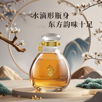 家用泡酒專用自釀瓶私人定製白酒瓶密封加厚玻璃酒瓶5斤泡酒瓶