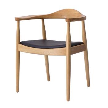 實木椅子肯尼迪總統椅北歐餐廳椅美式實木餐椅現代簡約書桌電腦椅
