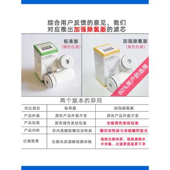 家用水龍頭凈水器陶瓷濾芯廚房自來水過濾機器活性炭濾芯通用套裝