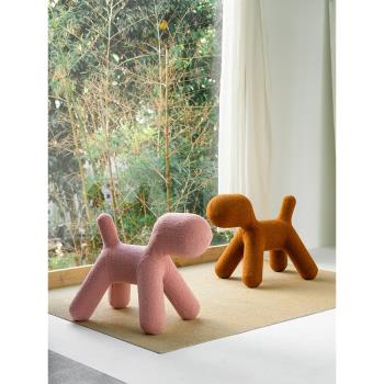 北歐換鞋凳卡通矮凳動物小凳子兒童家用客廳創意可愛沙發凳玩具凳