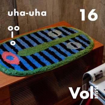 PointLab「uha-uha」小眾藝術設計地毯臥室衛生間門口吸水地墊