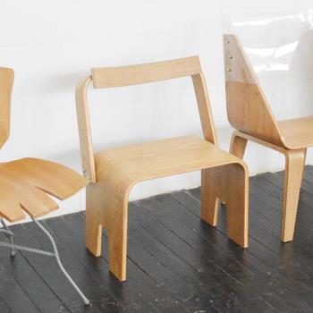 祁人椅子餐椅久坐北歐現代復古簡約輕奢木質咖啡廳臥室家用會客