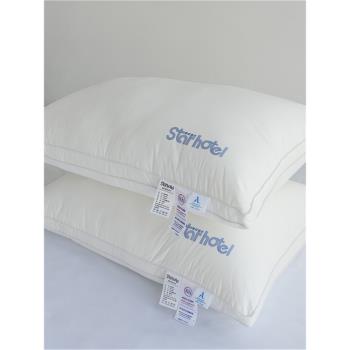 【花臉貓】防螨抗菌|四季A類舒適枕頭純棉全棉漫回彈臥室床上枕芯