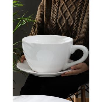 探桃喜馬克杯大容量陶瓷杯子超大號創意個性咖啡杯子可愛巨大型杯