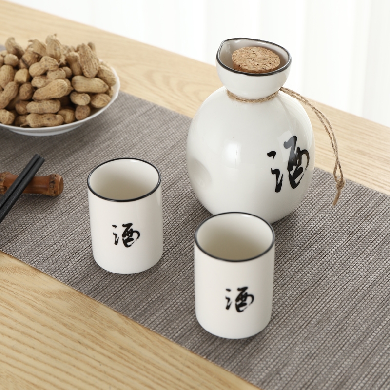 家庭用和風黄酒清烈酒杯酒杯分酒器セット酒具陶 Amazon | 清酒杯セット 酒器セット 酒ポト 185ml 耐熱ガラス 盃