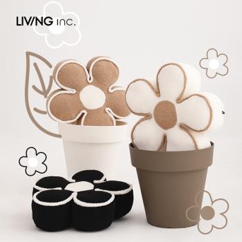 LIVING inc.種花得花 異形沙發抱枕網紅ins靠墊花朵坐墊墩床靠枕