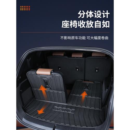 專用23款豐田CHR后備箱墊汽車內裝飾用品大全內飾改裝配件尾箱墊