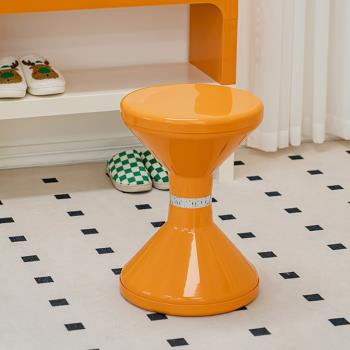 網紅矮凳家用創意客廳沙發邊幾門口換鞋凳ins簡約客廳小凳子塑料