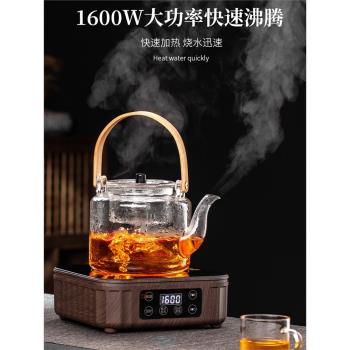 電陶爐茶爐迷你小型煮茶器家用靜音泡茶玻璃壺鐵壺智能保溫電磁爐
