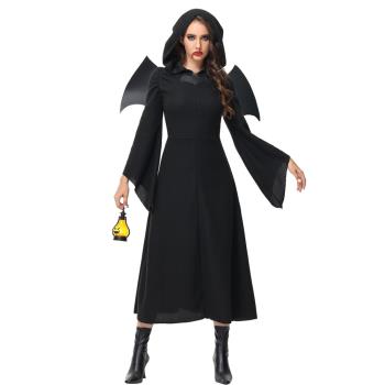 惡魔黑暗天使裝女士長裙cosplay角色扮演女巫游戲制服萬圣節服裝