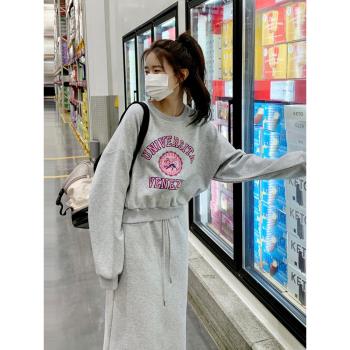 韓系春秋季今年流行慵懶風衛衣