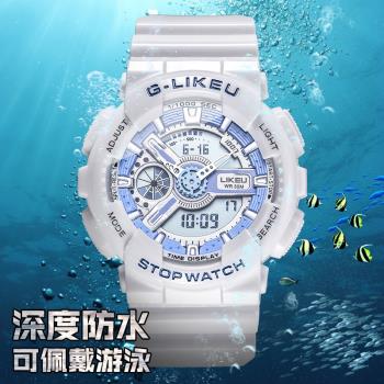 獨角獸可愛韓版防水夜光運動手錶