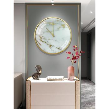現代創意掛鐘客廳鐘表簡約北歐時尚家用客廳時鐘掛表個性石英鐘