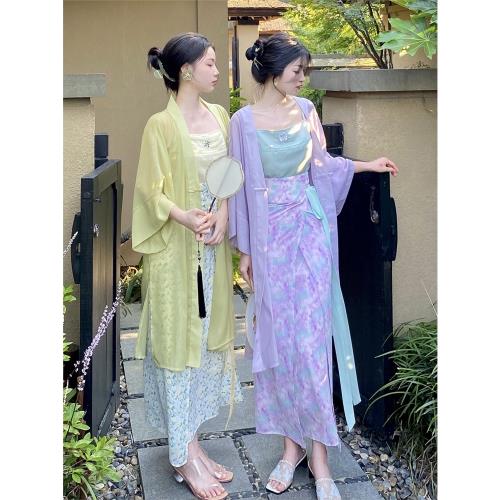 SENYARA 如初見 國風日常改良漢服裙套裝長衫旋裙吊帶裙日常