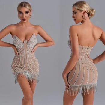 Novance New Shows 2022 Dress Elegant Knee Length Dress