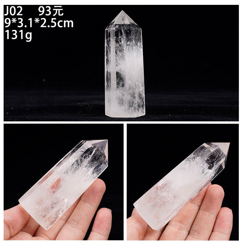 AAAAAAAA級天然高透明度水晶六角柱B0813/YS/150C 天然透明 水晶 AAAAAAAA級天然高透明度水晶六角柱B0813/YS/150C 天然透明 水晶
