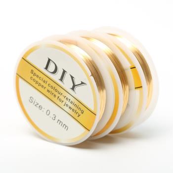 diy進口18K繞線造型手鏈戒指包金