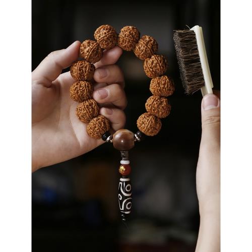 文玩爆肉六瓣九眼天珠金剛菩提子|小眾木作|ETMall東森購物網 