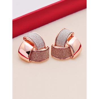 高級感耳釘耳環2024年新款潮氣質時尚大氣韓國網紅輕奢女春天耳飾