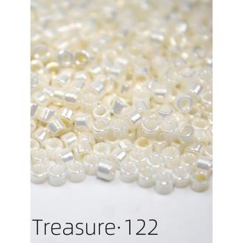 #122 東寶古董珠11/0 TOHO Treasure 寶寶珠 串珠包鉆 進口散珠