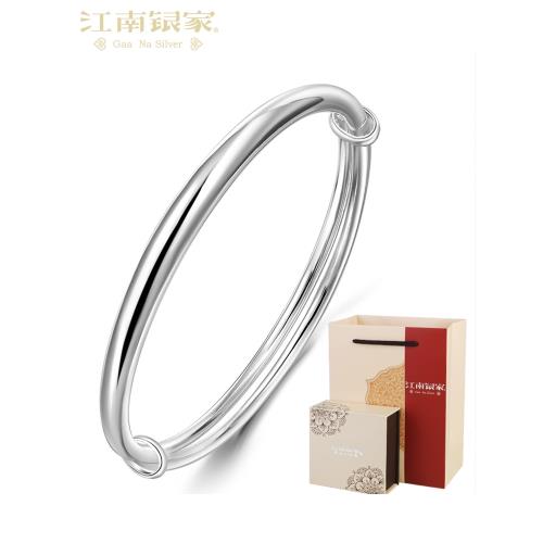 蛇年999純銀手鐲寶寶足銀鐲子親子滿月禮女神節送媽媽送女友禮物|手鐲