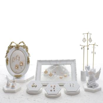 首飾相框套裝櫥窗展示聖誕節耳環