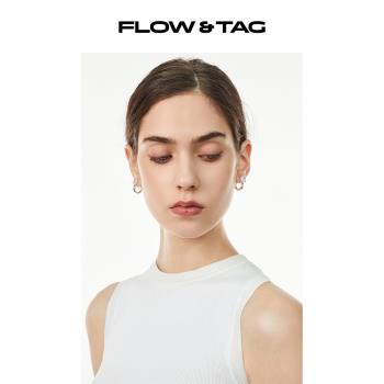 FlowTag 925純銀氣質珍珠鋯石