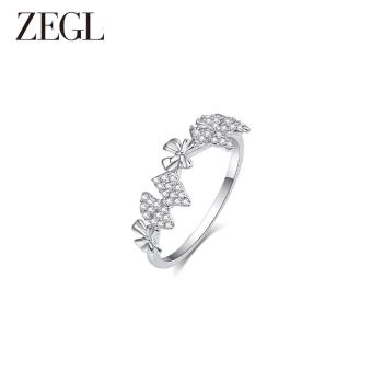 ZEGL自律女生小眾設計爆款戒指