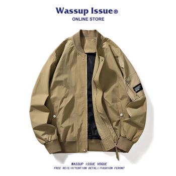 WASSUP ISSUE春秋季飛行員夾克