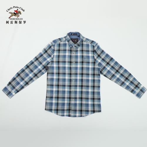 柯雷斯保羅男裝長袖襯衫2022年秋冬款商務休閑長袖修身時尚上衣男