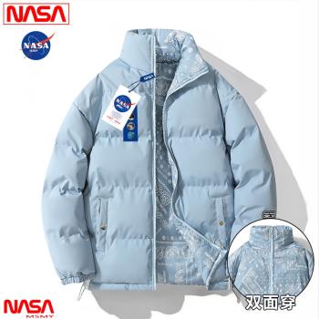 NASA潮牌聯名情侶2022冬羽絨棉服