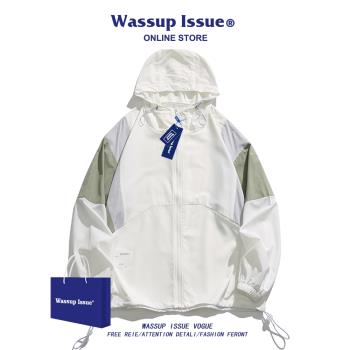 WASSUP ISSUE夏季透氣男款防曬衣