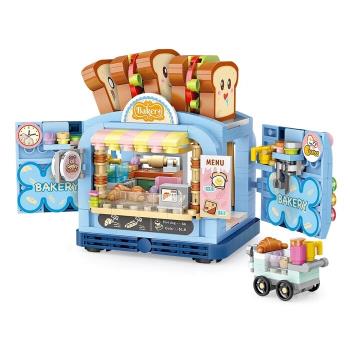 LOZ 歡樂遊樂場mini積木系列 - 開合式面包店