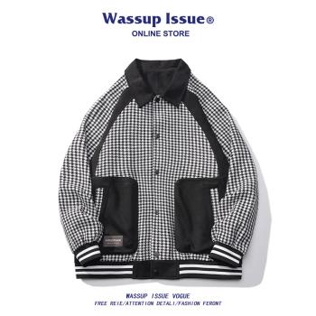 WASSUP ISSUE春秋潮牌款寬松夾克