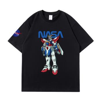 NASA純棉百搭情侶上衣潮短袖T恤