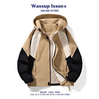 WASSUP ISSUE春秋季機能寬松夾克