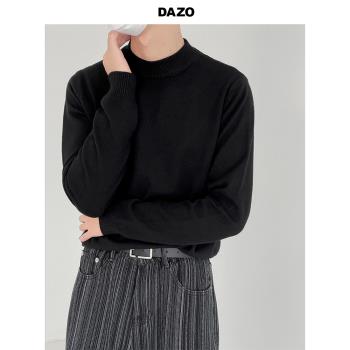 DAZO半高領合身針織打底衫毛衣