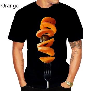 Fashion 3D printing half sleeve top for men 3D印花半袖上衣男