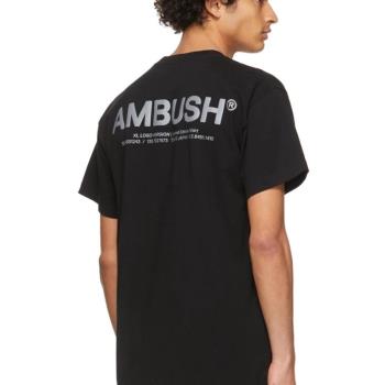 AMBUSH潮反光李易峰同款短袖T恤
