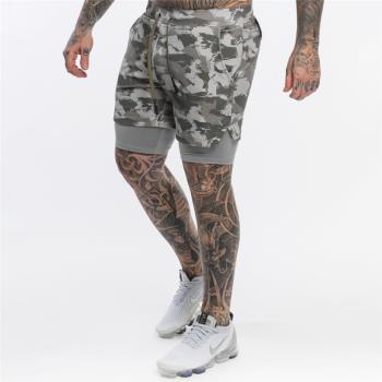 Fashion printed sports casual shorts時尚印花運動休閑短褲男士