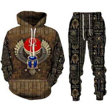 Fashion 3D printing hooded sweater for men時尚3D印花連帽衛衣