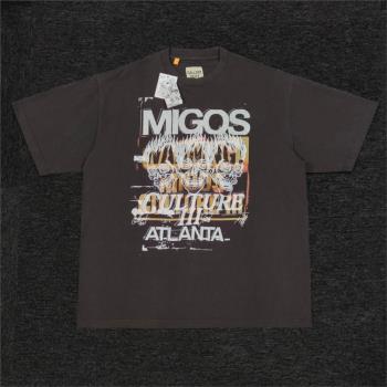 完全正確 GALLERY DEPT Migos three skulls t-shirt tee 短袖T恤