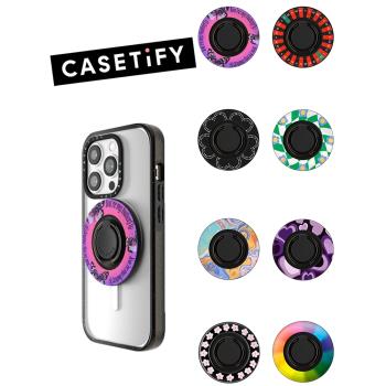 CASETIFY Snappy™多功能磁吸指環扣 旋轉手機支架適用于 magsafe