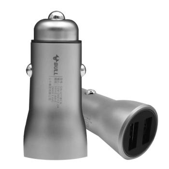 公牛車載充電器汽車點煙器式車充雙USB智慧充電頭多功能一拖二