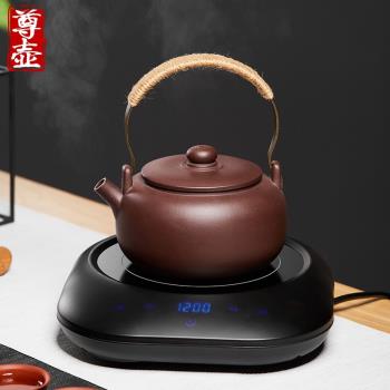 宜興提梁紫砂壺電陶爐煮茶壺煮水蒸茶器電熱燒水茶爐陶瓷茶具套裝