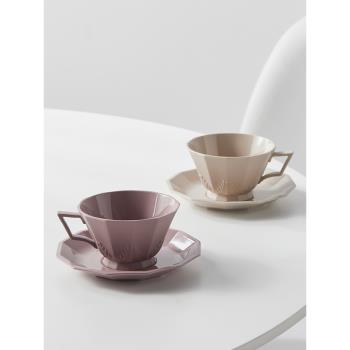 米立風物咖啡杯子高檔精致家用歐式復古高級咖啡杯套裝設計感小眾