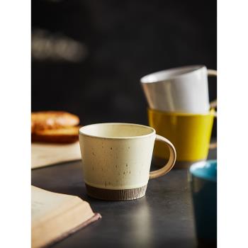 日式粗陶復古小精致掛耳咖啡杯家用陶瓷喝水杯子個性牛奶杯馬克杯