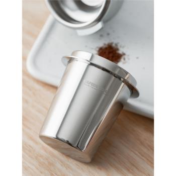 CAFEDE KONA 不銹鋼接粉杯 意式咖啡機手柄接粉器咖啡聞香杯EK43
