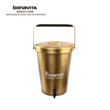 博納維塔Bonavita-pro-Brewista 不銹鋼冷萃咖啡萃茶過濾桶18L