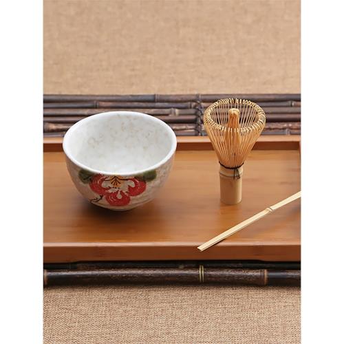 出口日本茶筅套裝竹制抹茶刷百本八十本立常穗日式茶道碗茶具工具
